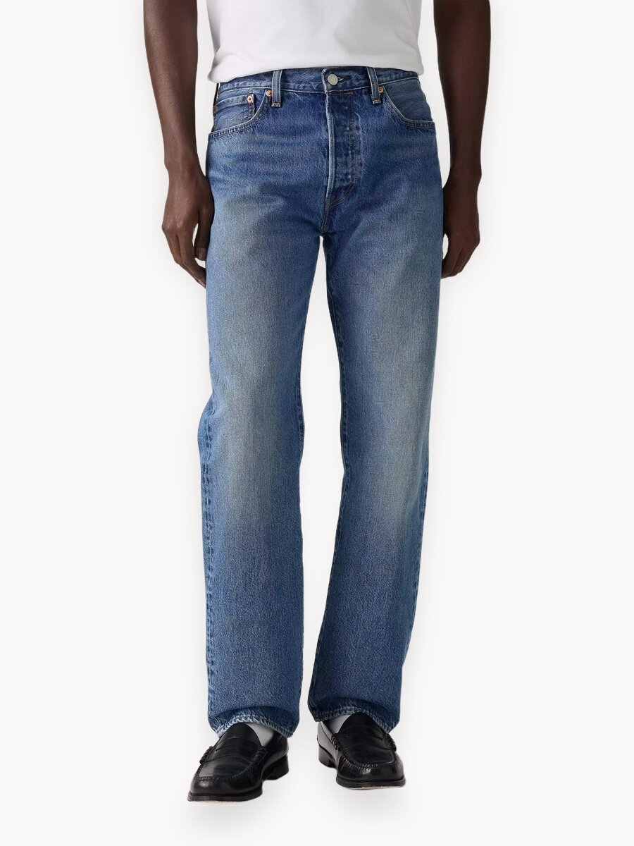 Джинсы Levi's 501® Original Fit, размер 32/32 JEAN, cиний