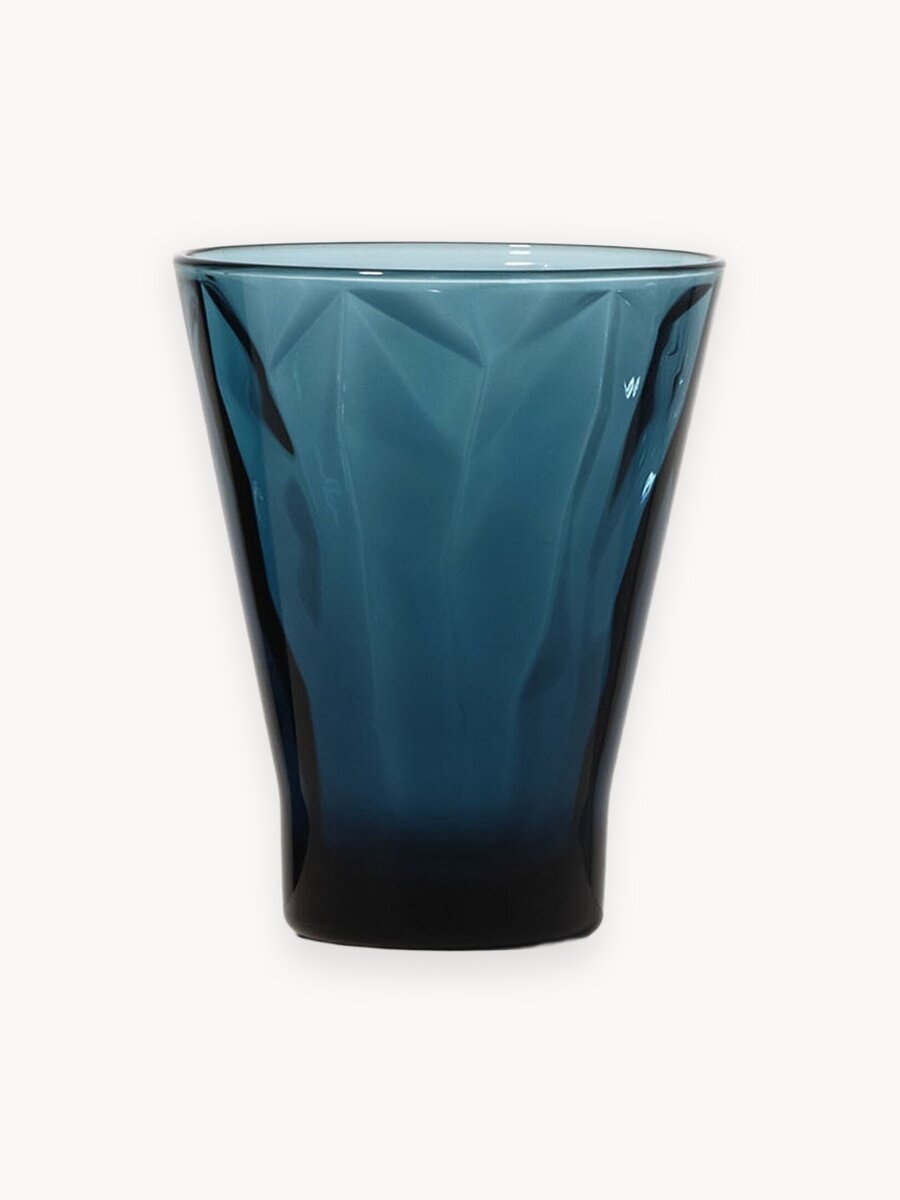 Стакан для воды стеклянный Luminarc "Шетланд Скульптура", объем 300 мл, цвет синий