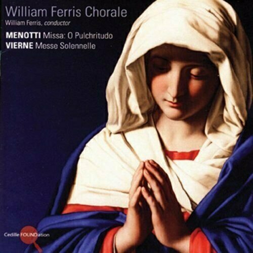 audio cd ockeghem missa ecce ancilla domini motette intemerata dei mater AUDIO CD MENOTTI / VIERNE - Chorale. 1 CD