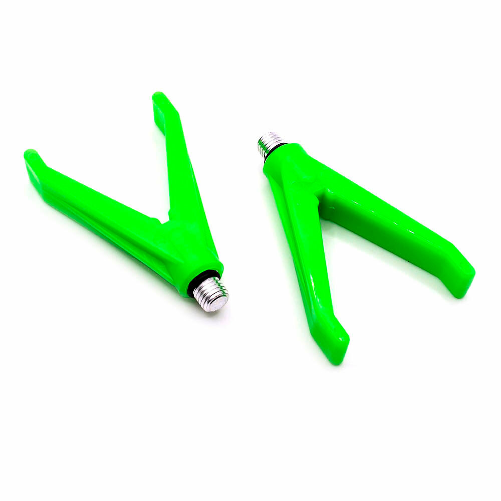 Подставка-рогатка (2шт) V-образная Зелёная