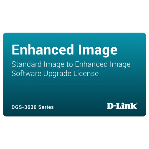 D-Link Лицензия на обновление программного обеспечения с Standard Image (SI) на Enhanced Image (EI) для коммутатора DGS-3630-52TC, DGS-3630-28SC-SE-LIC