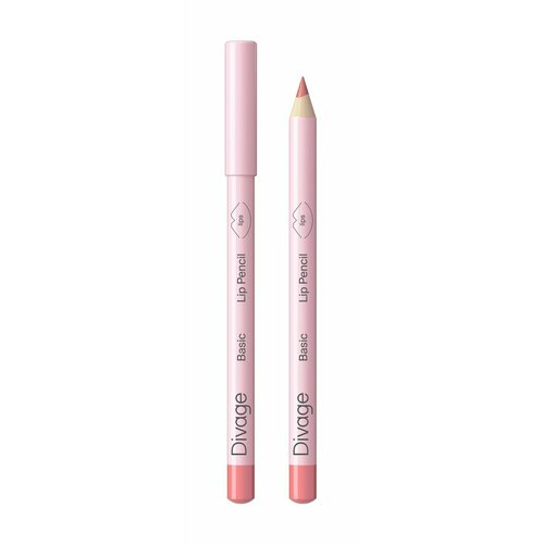 Карандаш для губ / 1 pink / Divage Basic Lip Pencil