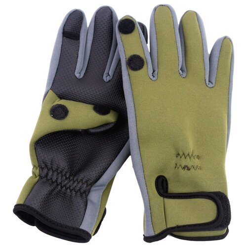 Перчатки для зимней рыбалки, рыболовные непромокаемые перчатки, размер XL