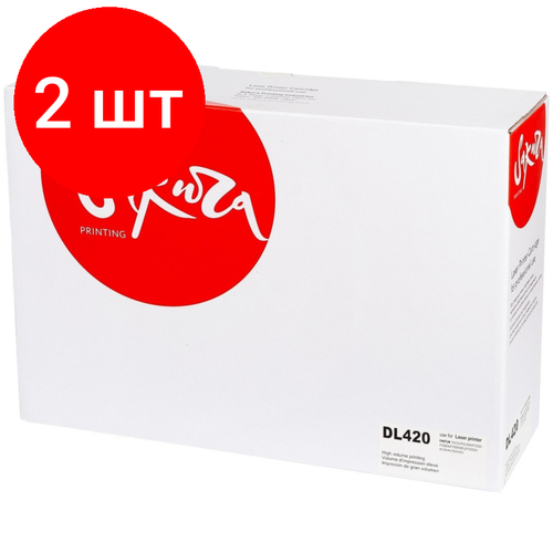 Комплект 2 штук, Драм-картридж Sakura DL-420 для Pantum P3010/P3300/M6700/M6800/M7100 hi black dl 420 драм юнит для pantum m6700 p3010 12к