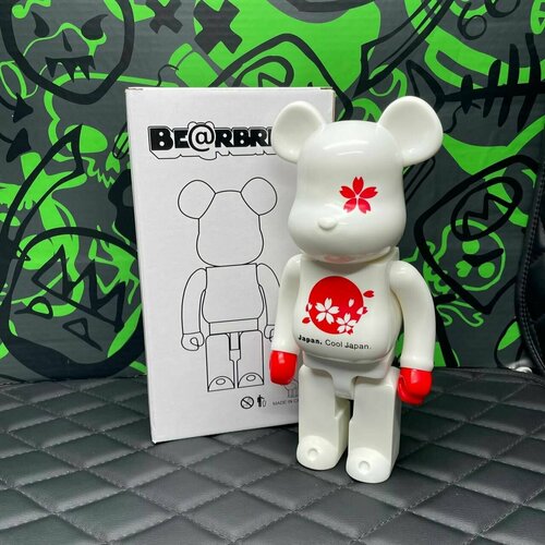 Игрушка Bearbrick Sakura 28см Белая