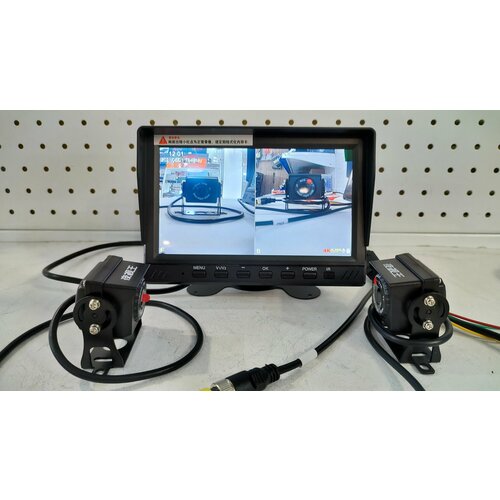 Комплект видеонаблюдения для грузовика автобуса 1224В с функцией видеорегистратора 2 камеры инфракрасные монитор - арт 5329-1 945000₽