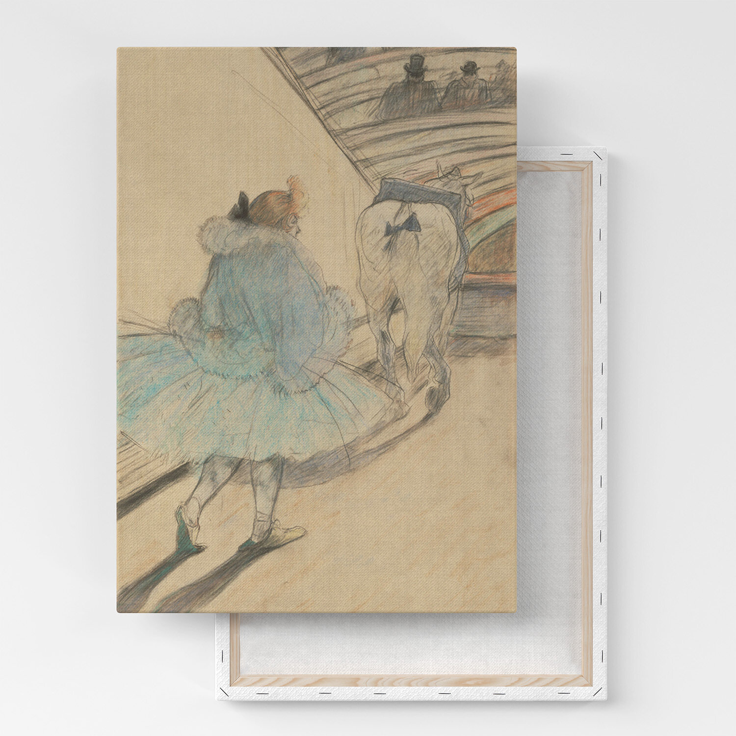 Картина на холсте, репродукция / Henri de Toulouse-Lautrec / Анри де Тулуз-Лотрек / Размер 30 x 40 см