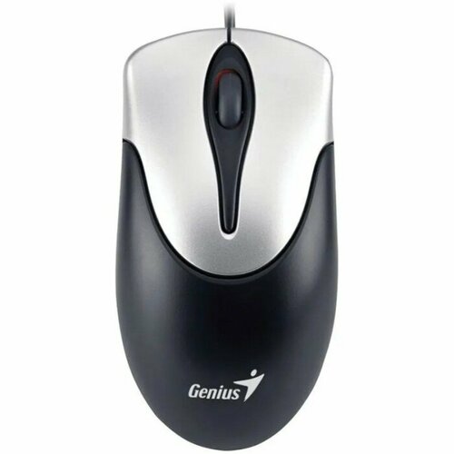 Мышь Genius Mouse Netscroll 100 V2, проводная, оптическая, 1000 dpi, USB, чёрная (комплект из 2 шт) мышь mouse netscroll 120 v2 проводная оптическая 1000 dpi usb чёрная