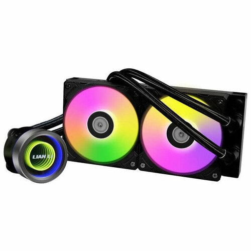 Водяное охлаждение Lian Li Galahad II Trinity 240 Black G89. GA2T24B.00 (Intel LGA 1700/1200/1151/1151 v2/1150/1155/1156 AMD AM5/AM4)