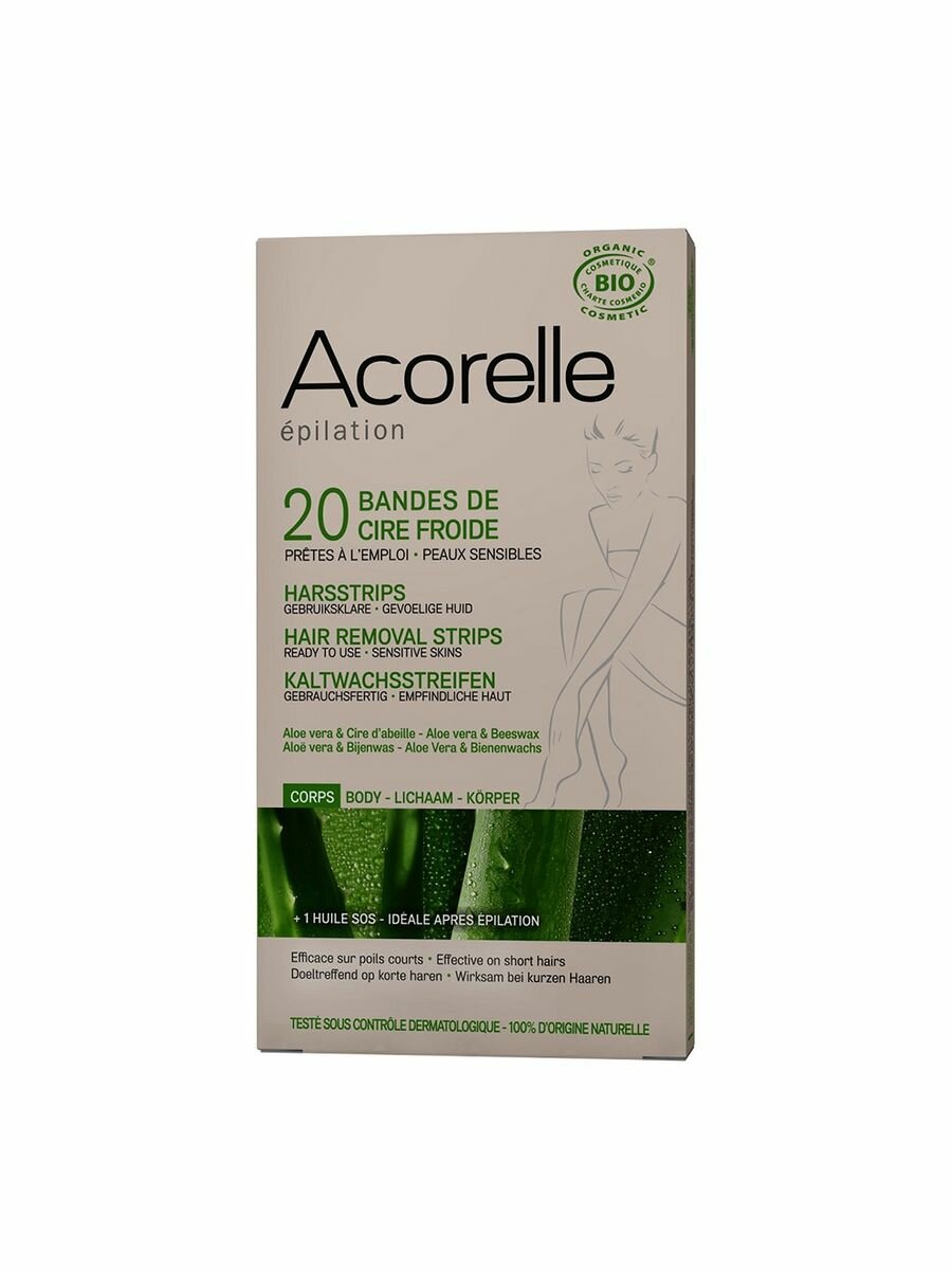 Восковые полоски Acorelle