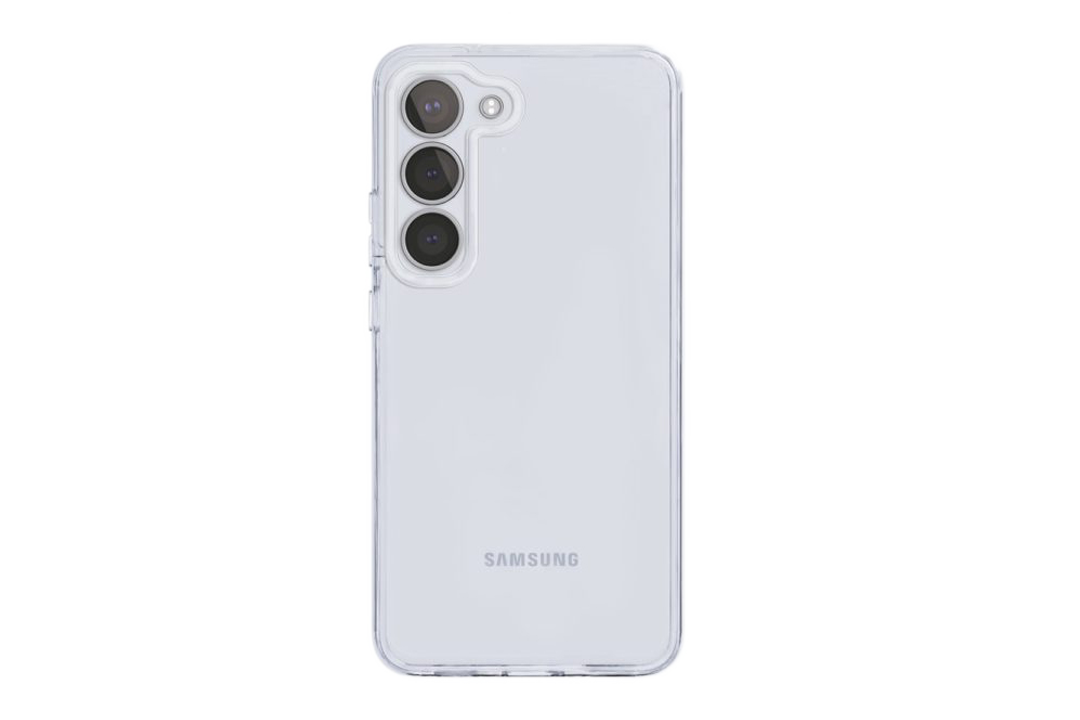 Чехол защитный VLP Crystal Case для Samsung Galaxy S23+, прозрачный - фото №6