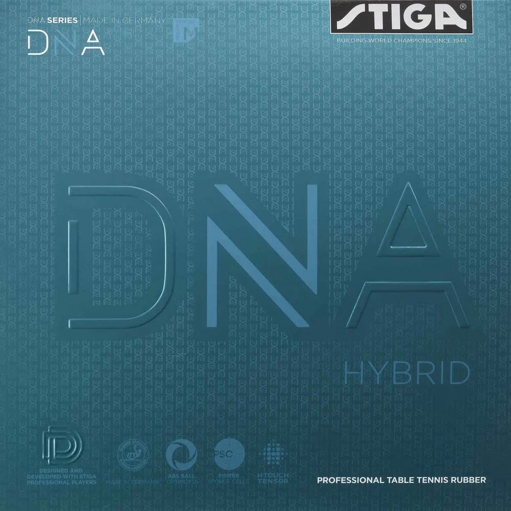 Накладка для настольного тенниса Stiga DNA Hybrid M, Black, 2.2