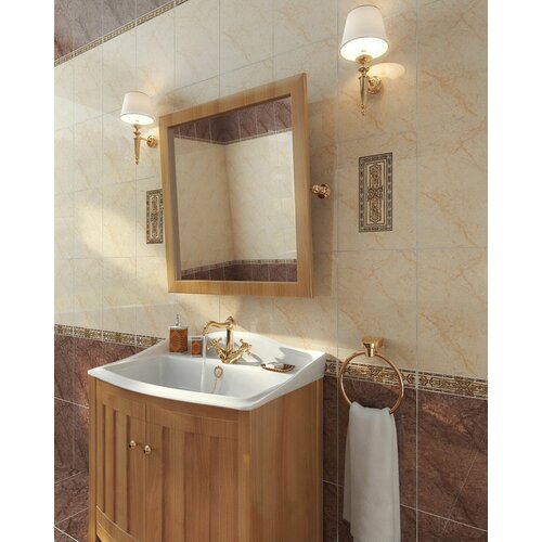 Декор ВКЗ Альпы камень бежевый 30х20 см