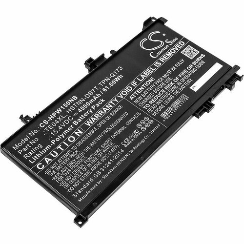 Аккумулятор CameronSino для HP TE04XL 15.4V (4000mAh)