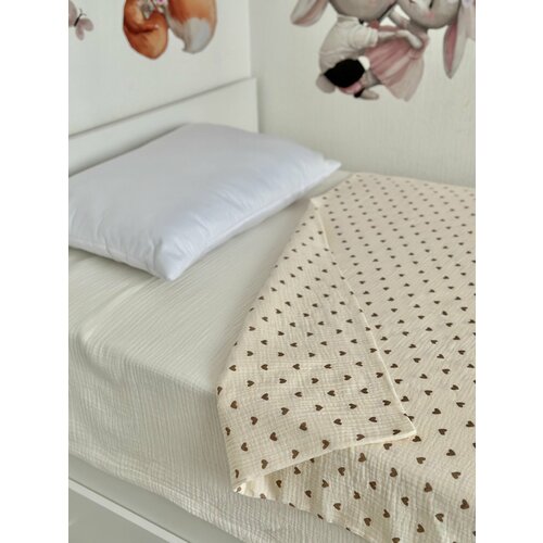 Пододеяльник детский 110х140 муслиновый