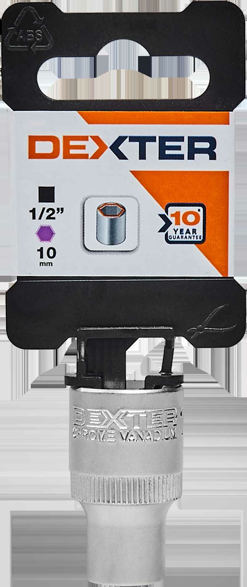 Торцевая головка шестигранная Dexter HT205122 1/2 дюйма 10 мм