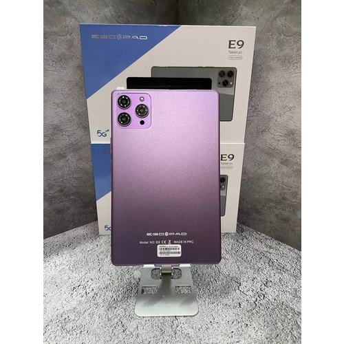 Планшет EGOpad E9 ГБ256 ГБ Android 12 фиолетоый 789000₽