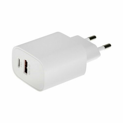 Сетевое зарядное устройство GQ-5 USB Type-C 3 A 20 W QCPD белое 741₽