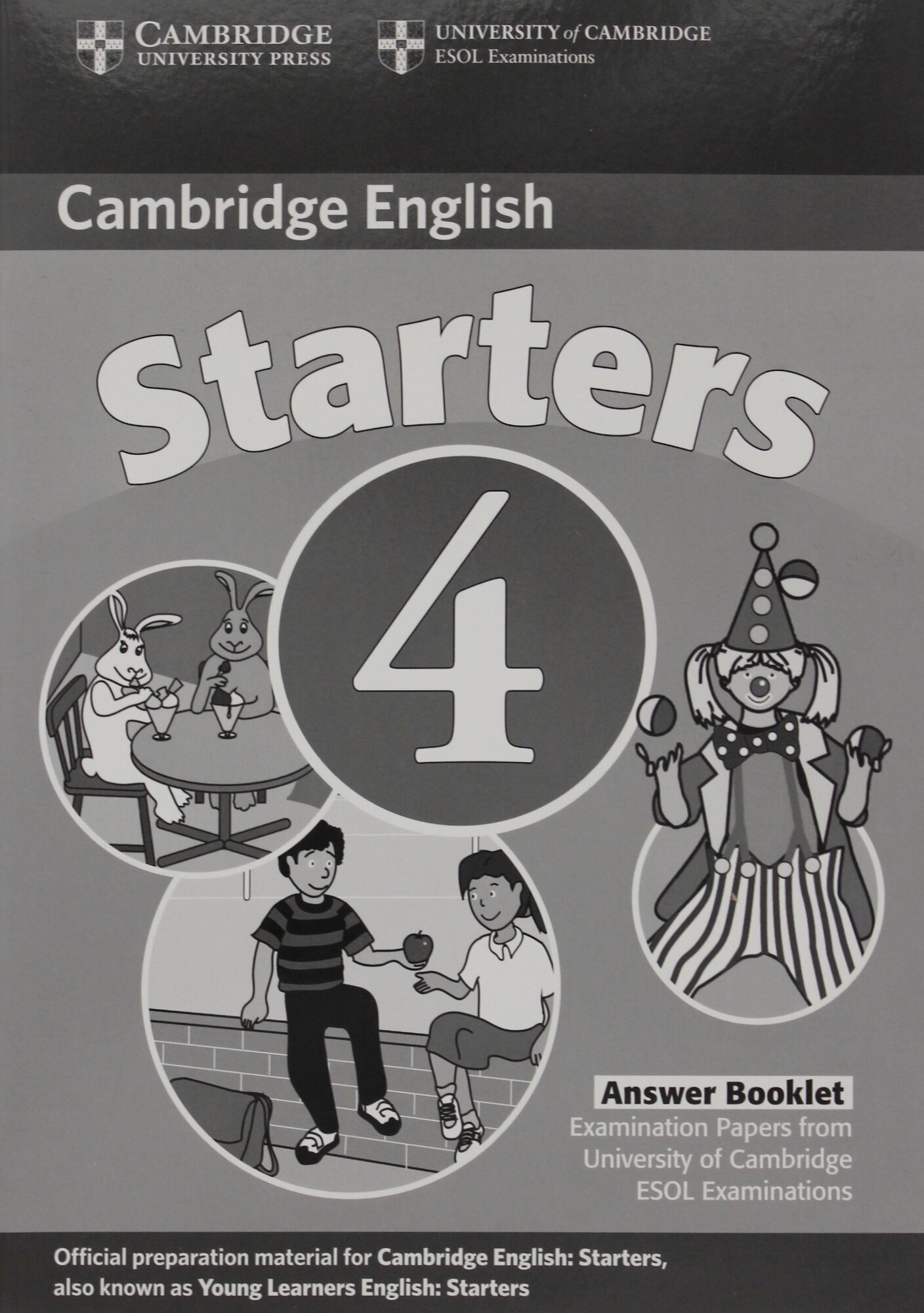 Cambridge English Young Learners Tests 4 Second Edition Starters Answer Booklet