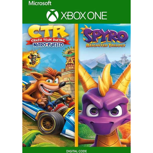 Игра Crash Team Racing Nitro-Fueled Spyro цифровой ключ для Xbox OneSeries XS английский язык Аргентина 989₽