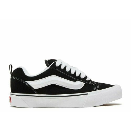 фото Кроссовки vans knu skool, размер 7 us, black/true white