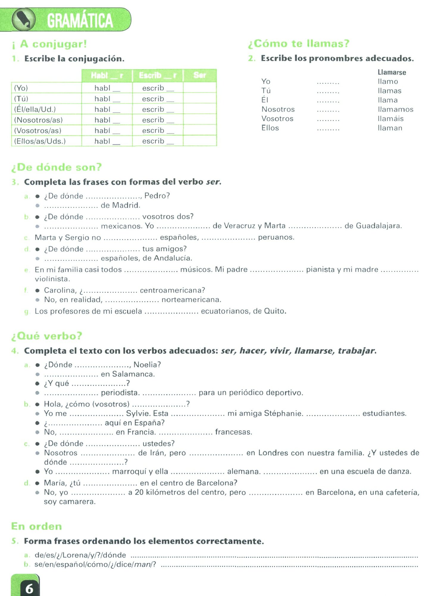Vente 1. A1/A2. Libro de ejercicios - фото №4