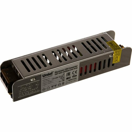 Блок питания Uniel UET-VAS-060B20 блок питания ac dc 24v 60w ul 00002429 uet vas 060b20 24v ip20 кожух