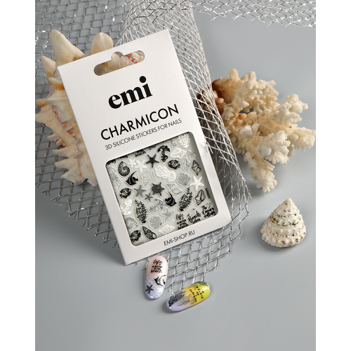 Charmicon 3D Silicone Stickers №250 Риф
