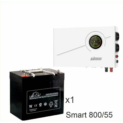 ИБП Powerman Smart 800 INV + LEOCH DJM1255 ибп powerman smart 800 inv 800va