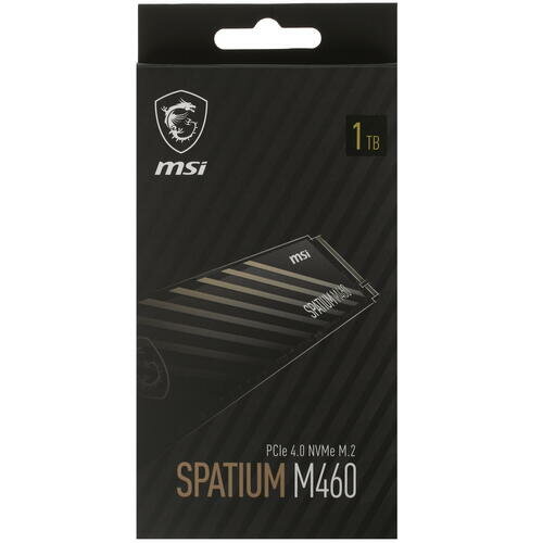 Накопитель SSD MSI Spatium M460 PCIE 4.0NVME M.2 1Tb - фото №13