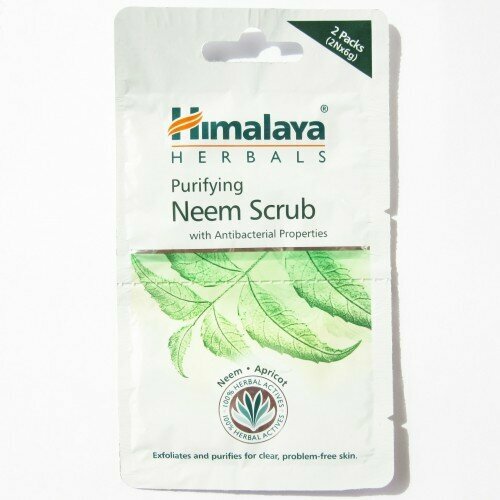 Purifying NEEM SCRUB Himalaya (Очищающий скраб с нимом, Хималая), 12 г. скрабы и пилинги himalaya since 1930 скраб для лица очищающий с нимом purifying neem scrub