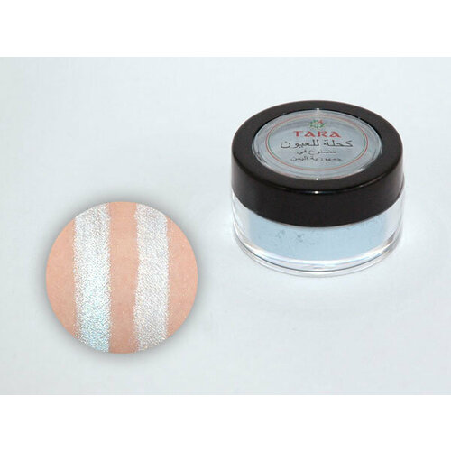 Минеральные тени нежно-голубой перламутр (порошок), TARA, Йемен, 2 г.