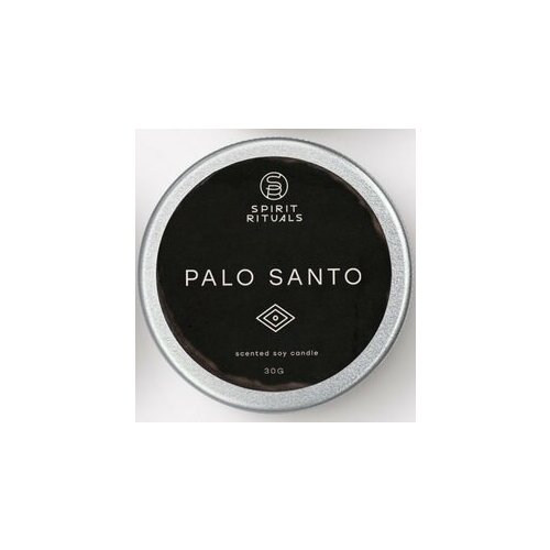 PALO SANTO Scented Soy Candle Spirit Rituals пало санто соевая мини-свеча с эфирными маслами 30 г 1209₽