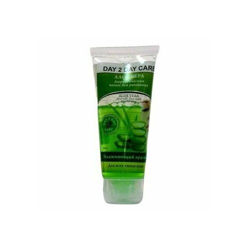 Ayurvedic Face Wash ALOE VERA Moisturizing Day 2 Day Care Аюрведическая пенка для умывания алоэ алое вера Увлажняющий Эффект Дэй Ту Дэй Кэр 50 мл 325₽