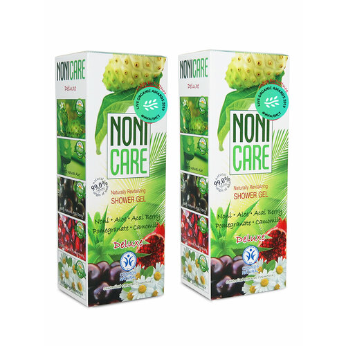 2 по цене 1 NONICARE Восстанавливающий гель для душа с алоэ гранатом соком Нони натуральная органическая косметика - Naturally Revitalizing Body Wash Gel 200мл 850₽