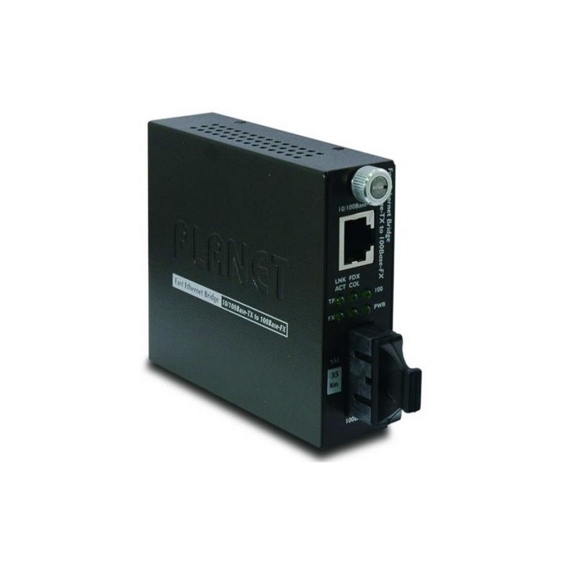FST-802 медиа конвертер/ 10/100Base-TX to 100Base-FX (SC) Multi-mode Smart Media Converter