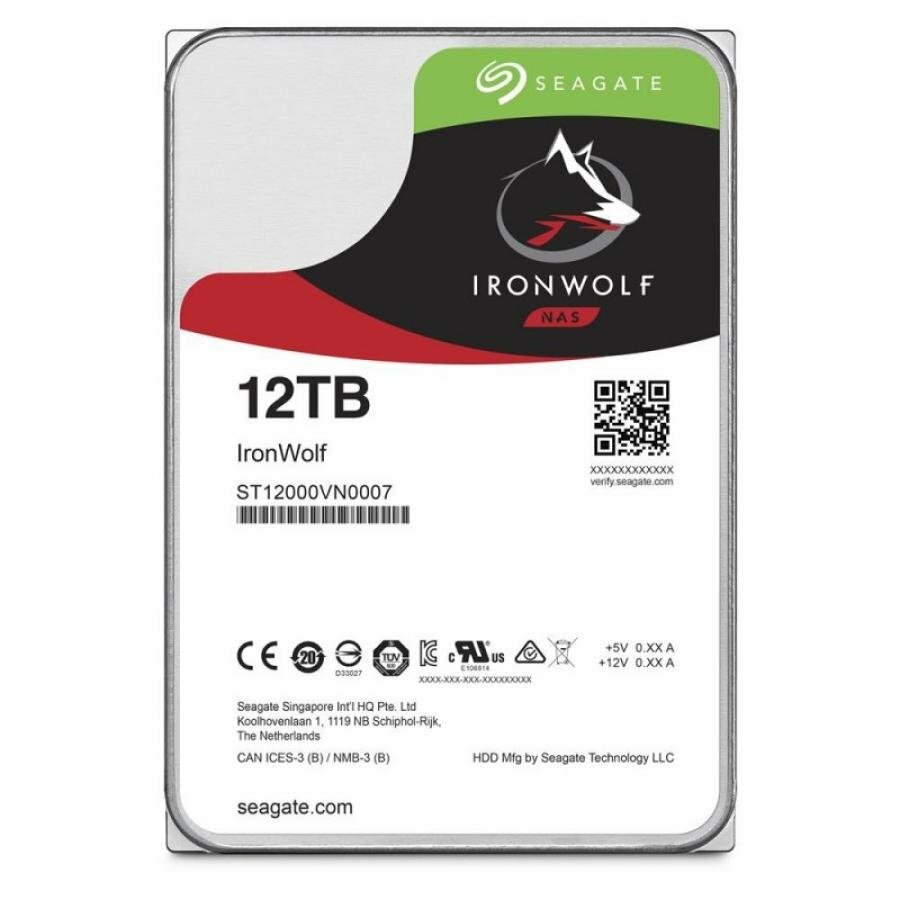 Жесткий диск SEAGATE Ironwolf , 12Тб, HDD, SATA III, 3.5" - фото №7