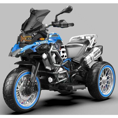 Электро трицикл детский 3078 синий