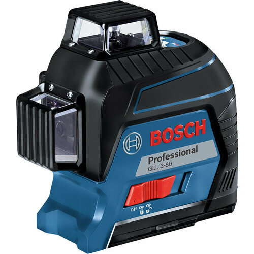 Лазерный уровень BOSCH GLL 3-80 Professional (0601063S00) линейный лазерный нивелир bosch gll 3 50 bm1 lr2 l boxx