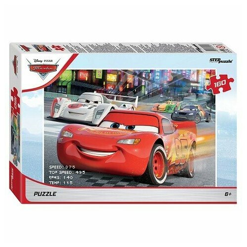 Пазлы (160эл) Тачки - 4 (Disney) 94144 (Степ Пазл) пазл 3d тачки фрагмент 2 100 элементов disney