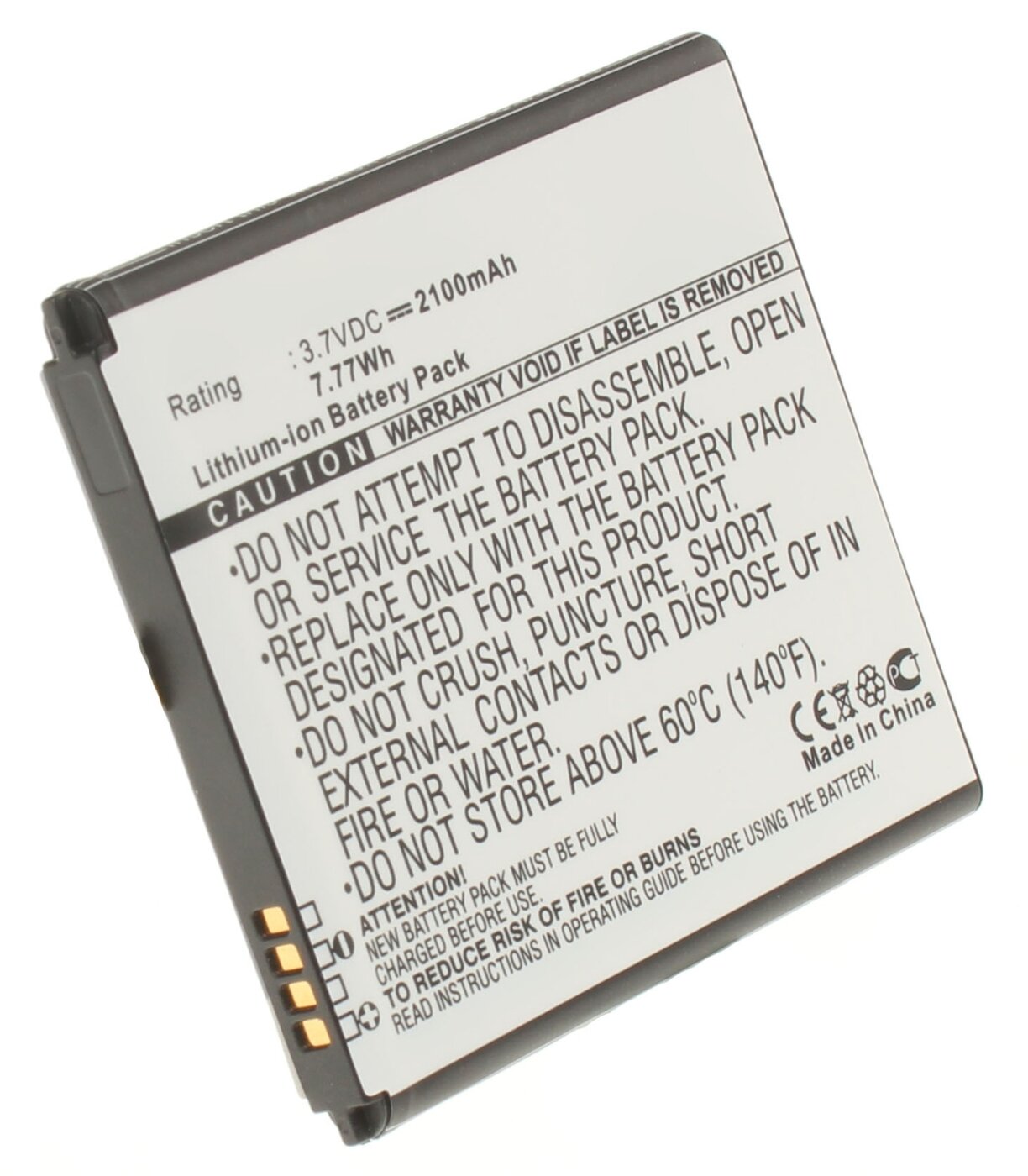 Аккумуляторная батарея iBatt iB-A1-M1086 2100mAh для телефонов Samsung B600BE, B600BC, B600BU, EB485760LU, EB-B600BUBESTA,