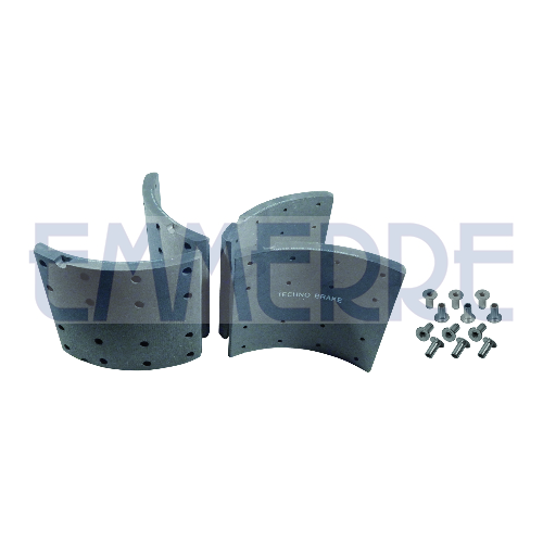 Накладки торм с заклёпками STD 19933 413x254 6 35x19 5 64 Scania 93 144 8340₽
