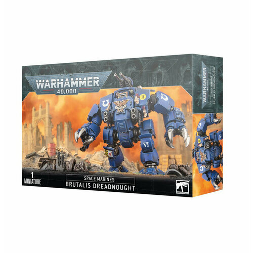 Набор миниатюр Warhammer 40000: Space Marines Brutalis Dreadnought головорез фигурка space marines reiver w grapnel launcher artists proof warhammer 40000