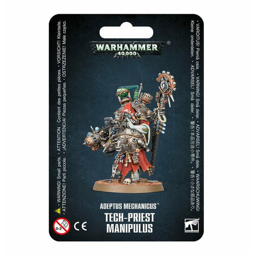 Набор миниатюр Warhammer 40000: Adeptus Mechanicus Tech-Priest Manipulus (2021) набор миниатюр для настольной игры warhammer 40000 adeptus mechanicus archaeopter