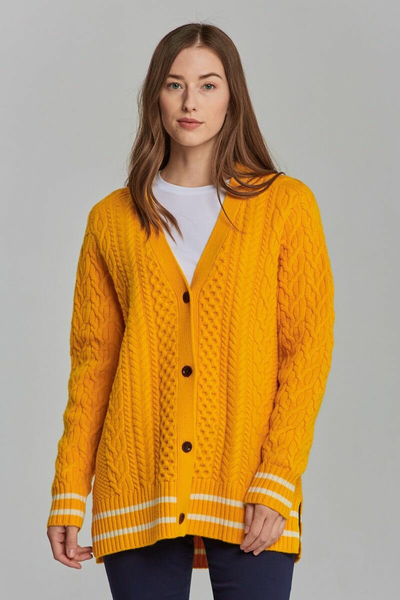 Кардиган GANT ARAN CABLE CARDIGAN