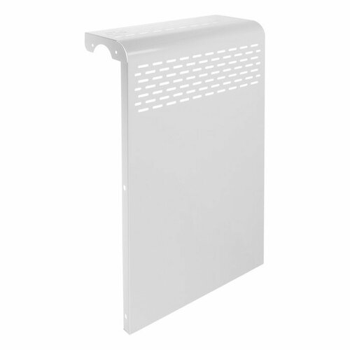 Виенто Экран на чугунный радиатор "виенто" люкс 4МЭР, 390х610х142 мм, 4 секции, металл, белый