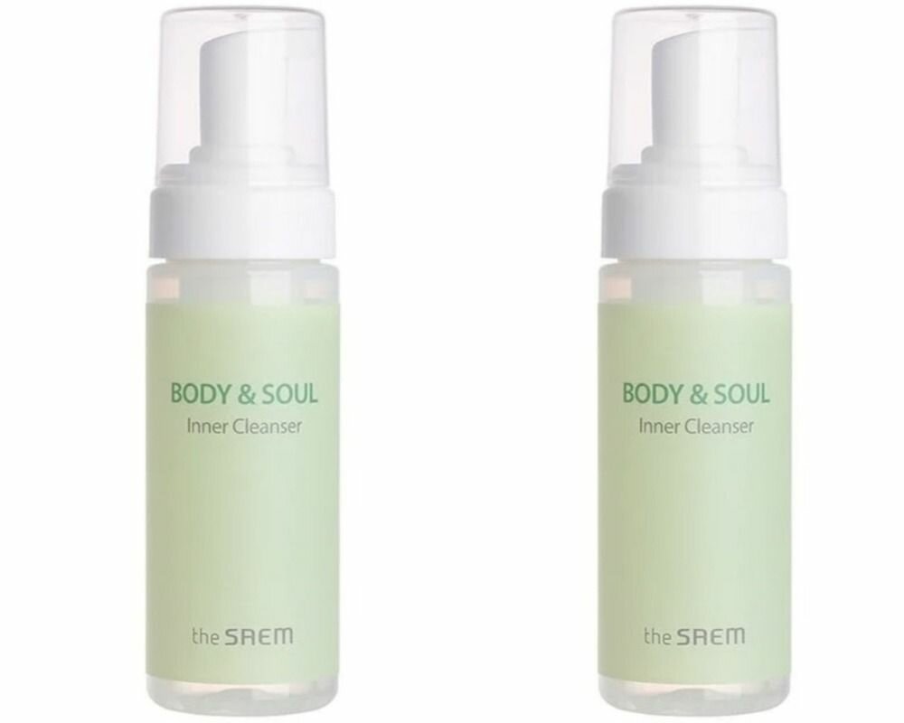 THE SAEM Гель для интимной гигиены Body & Soul Inner Cleanser, 150 мл, 2 шт