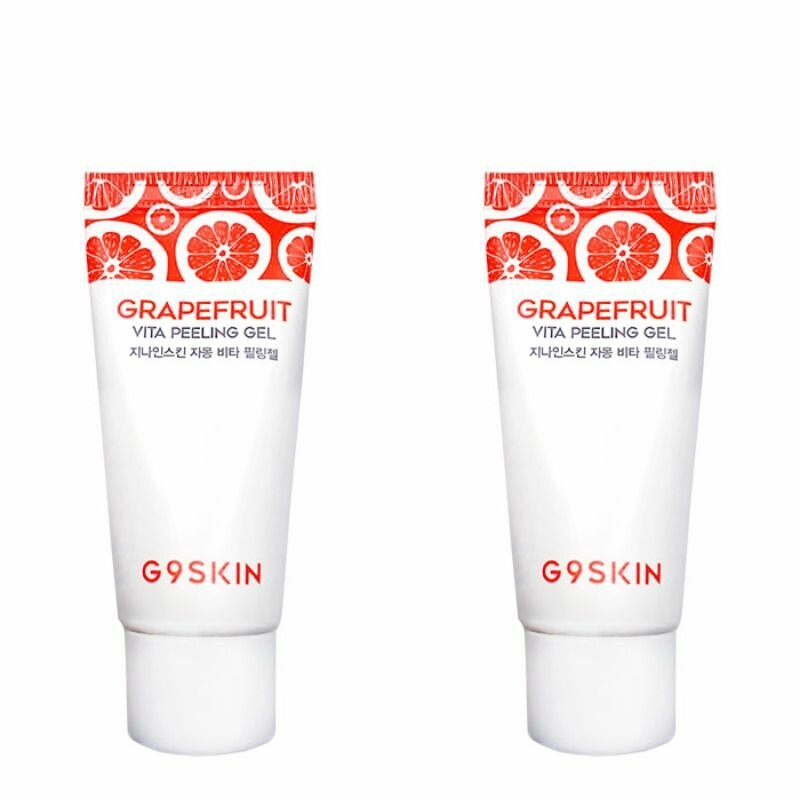 G9SKIN Гель GRAPEFRUIT VITA PEELING GEL DELUXE SAMPLE, 20 мл, 2 шт