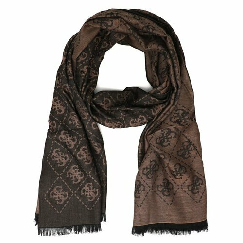 Шарф GUESS, коричневый females scarf winter 2021 new imitation cashmere jacquard scarf blanket women s hundred and one fashion warm thick scarf shawl