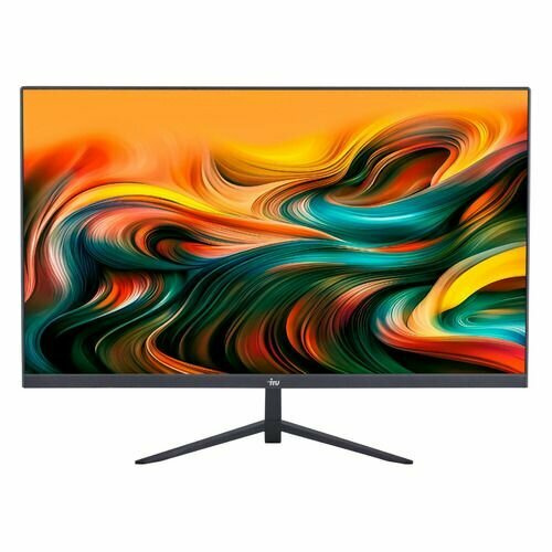 фото Монитор IRU 23.8" Малахит 24F01B IPS FHD чер 5ms HDMI DP VGA 75Hz 250cd Ex